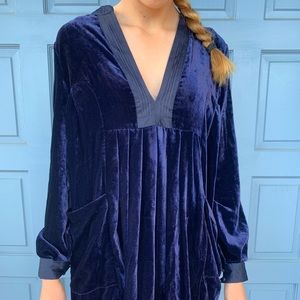 free people “chose me” velvet dress